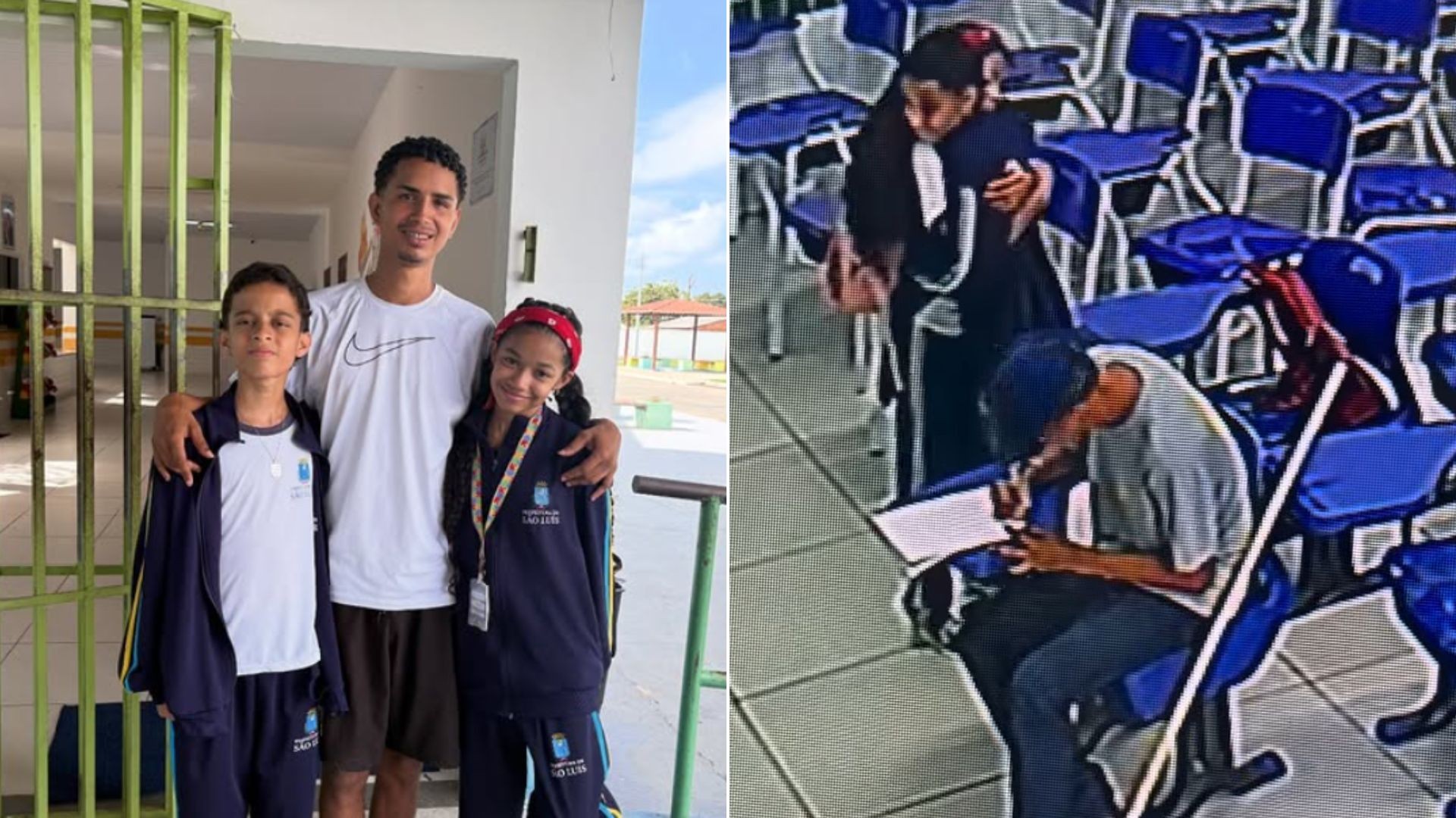 Colaborador que viralizou no MA ao ajudar aluno estudou na mesma escola e parou de estudar ao se tornar pai