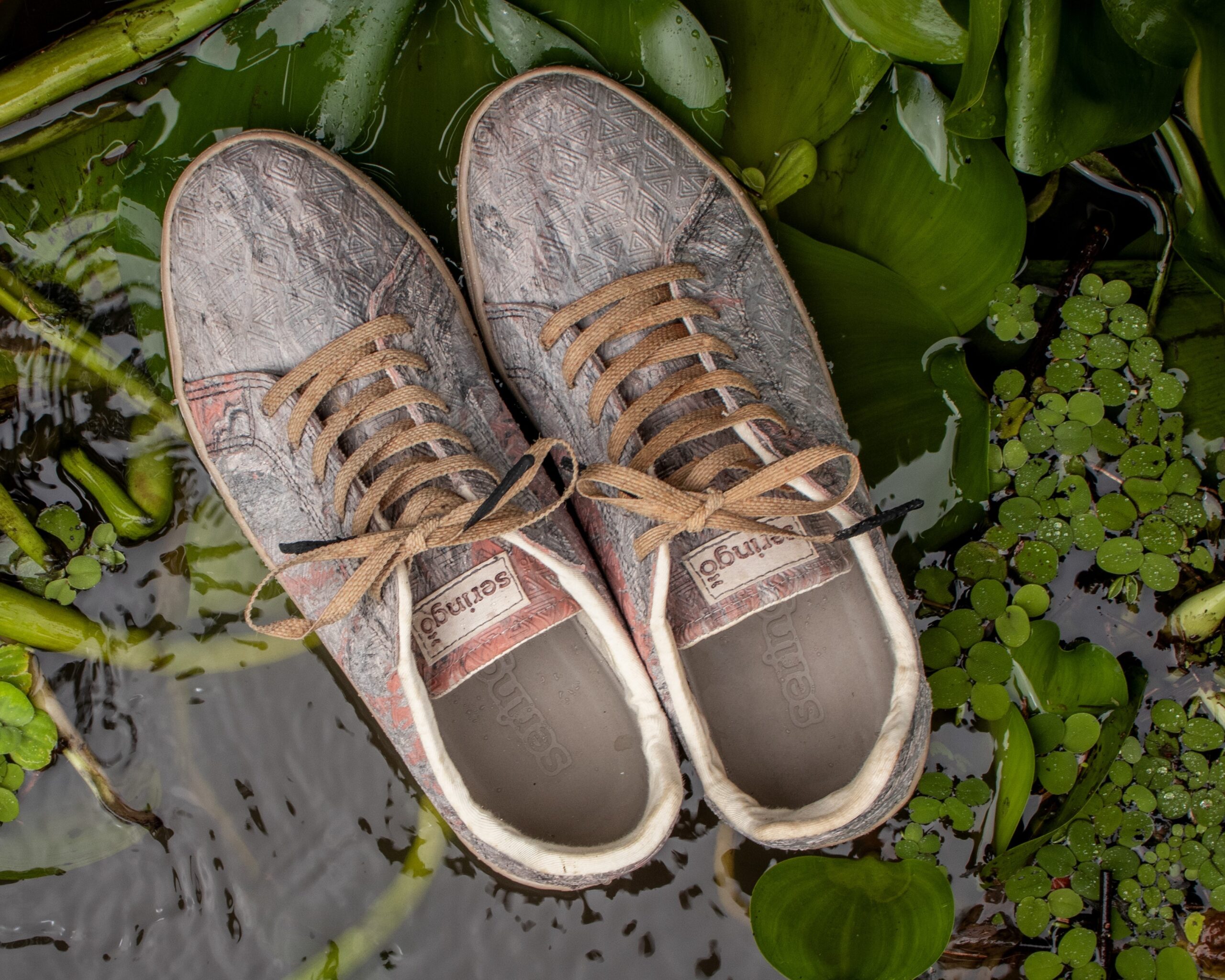 ‘Calçados da floresta’: látex e caroço de açaí viram matéria-prima para sapatos sustentáveis feitos na Amazônia