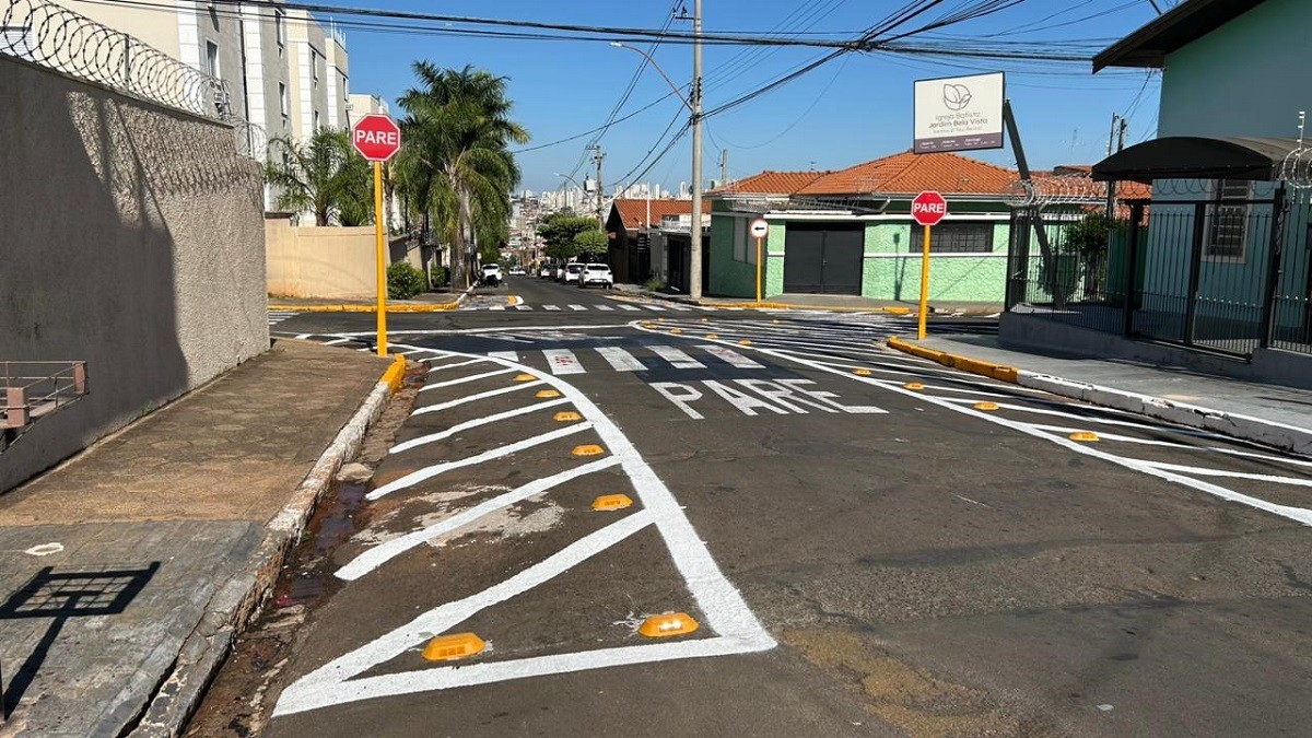 Prefeitura de Bauru implanta projeto piloto de ‘Rua Acalmada’ para reduzir acidentes; entenda